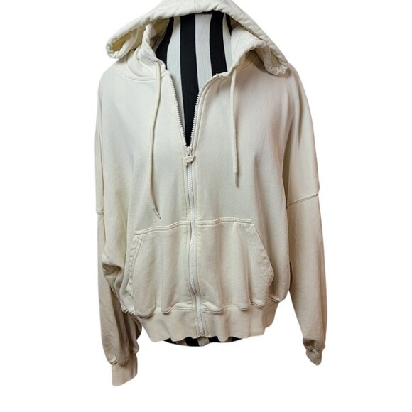 Fabletics Shrunken Hoodie - Los Angeles Dreamland Surf + Sand - Size 2X - Picture 5 of 11